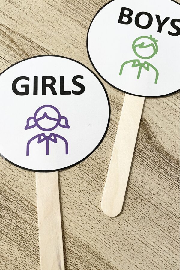 Use these Primary Cue Cards to add some fun to any singing time activity with simple popsicle stick signs to add movement and variety while you review!
