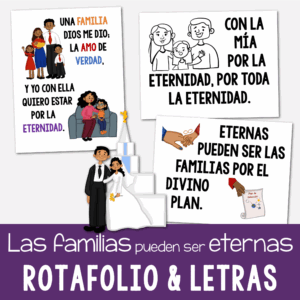 Las familias pueden ser eternas Rotafolio visuales de presentar la letra de la canción a los niños de la prmiaria. SUD Lider de musica Primara Ideas para el tiempo de cantar #SUD #Primaria #Liderdemúsica #Tiempodecantar