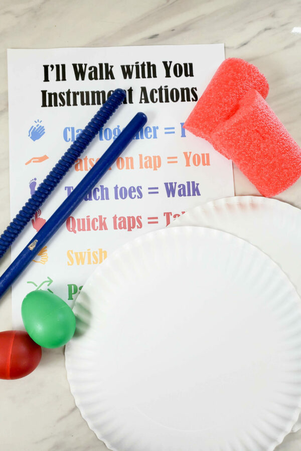Shop: I'll Walk With You Teaching Ideas Singing time ideas for Primary Music Leaders Ill Walk with You Mixed Instruments5 scaled