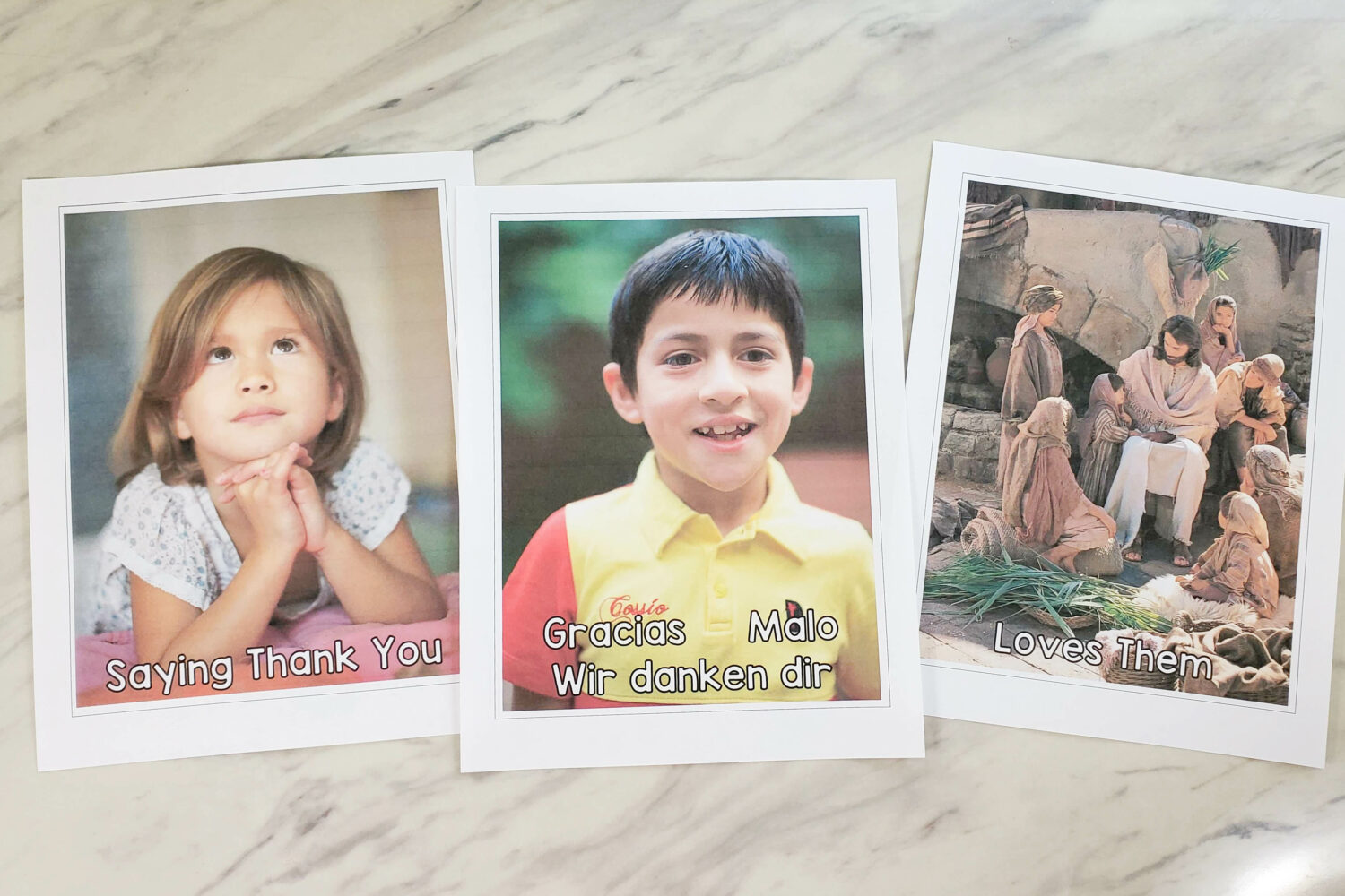 Children All Over the World Song Pictures fun singing time idea to show different children with a keyword on each of 6 pictures to help you teach this song! Printable song helps for LDS Primary Music Leaders.