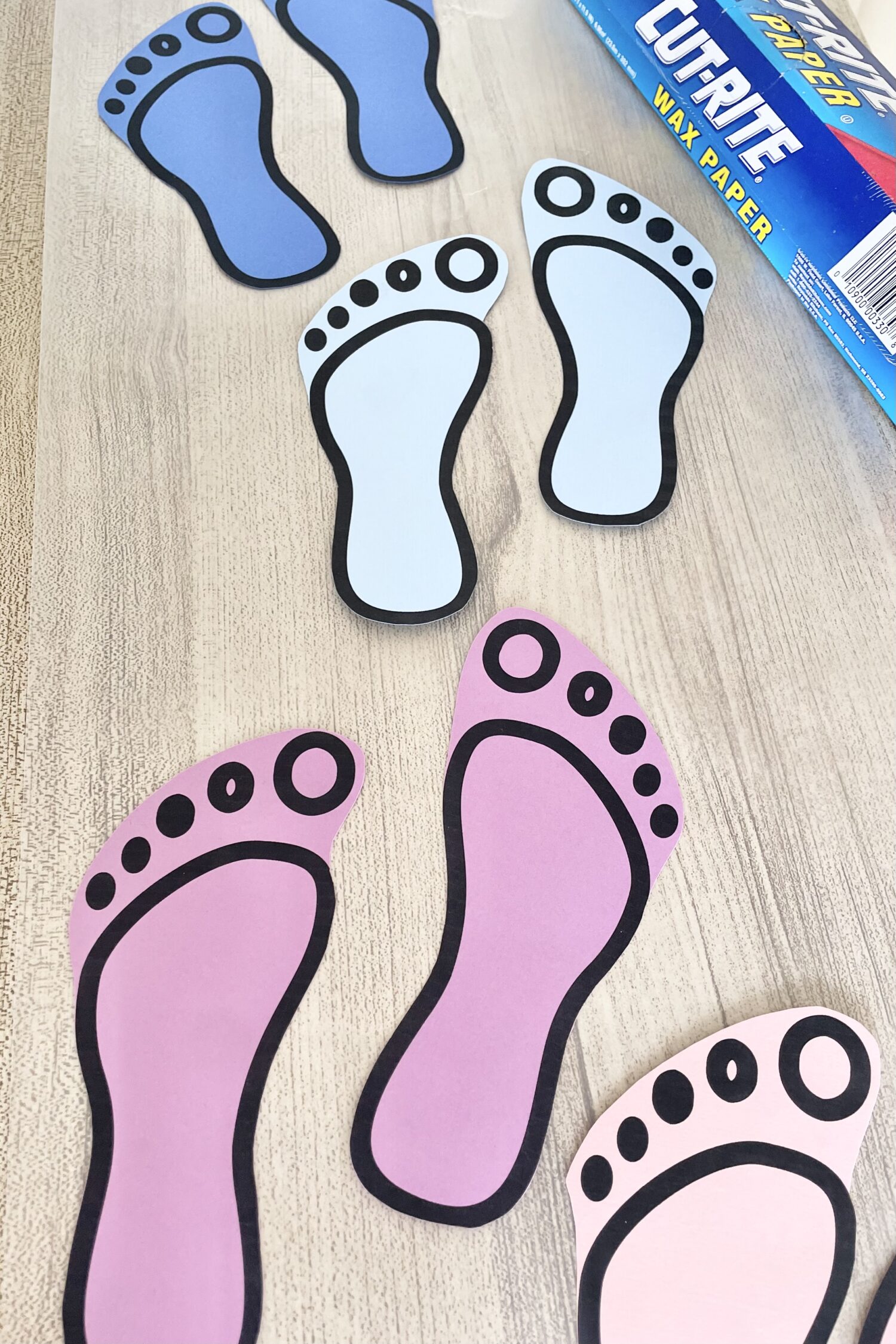 I'll Walk With You Footprints Path - create a path with footprints decorated by primary children for a fun way to review this song with additional ways to play and song helps for LDS Primary Music Leaders.