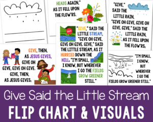 Shop: Give Said the Little Stream Flip Chart