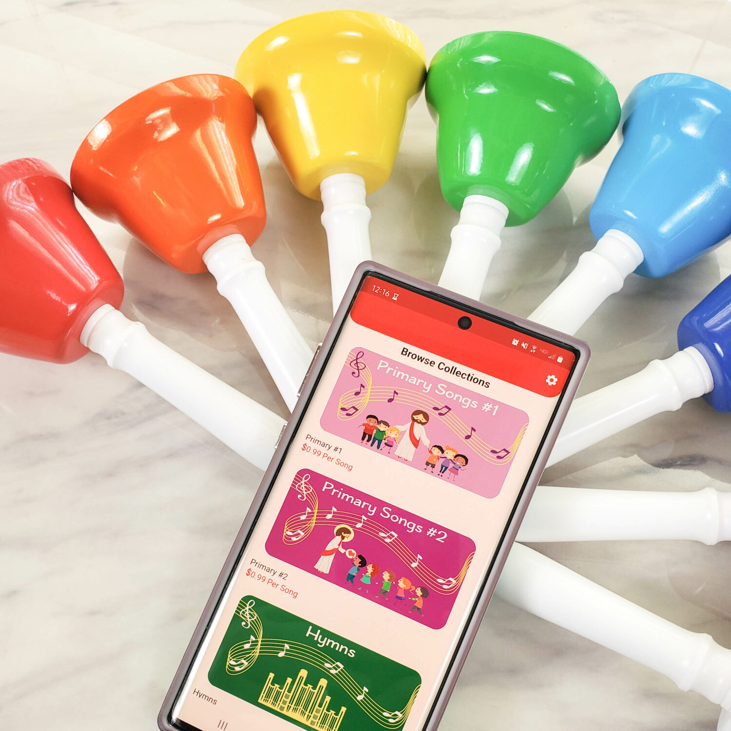 Merry Bells App: Primary Song Downloads! Easy ideas for Music Leaders Merry Bells App1 2