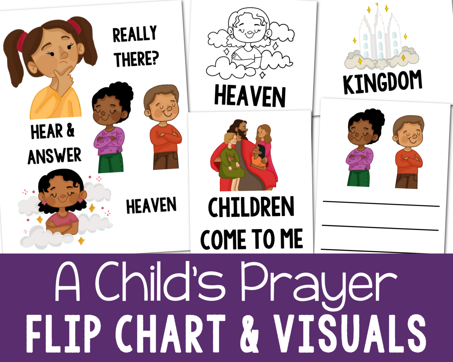 A Child's Prayer Flip Chart & Lyrics Easy ideas for Music Leaders Shop A Childs Prayer Flip Chart