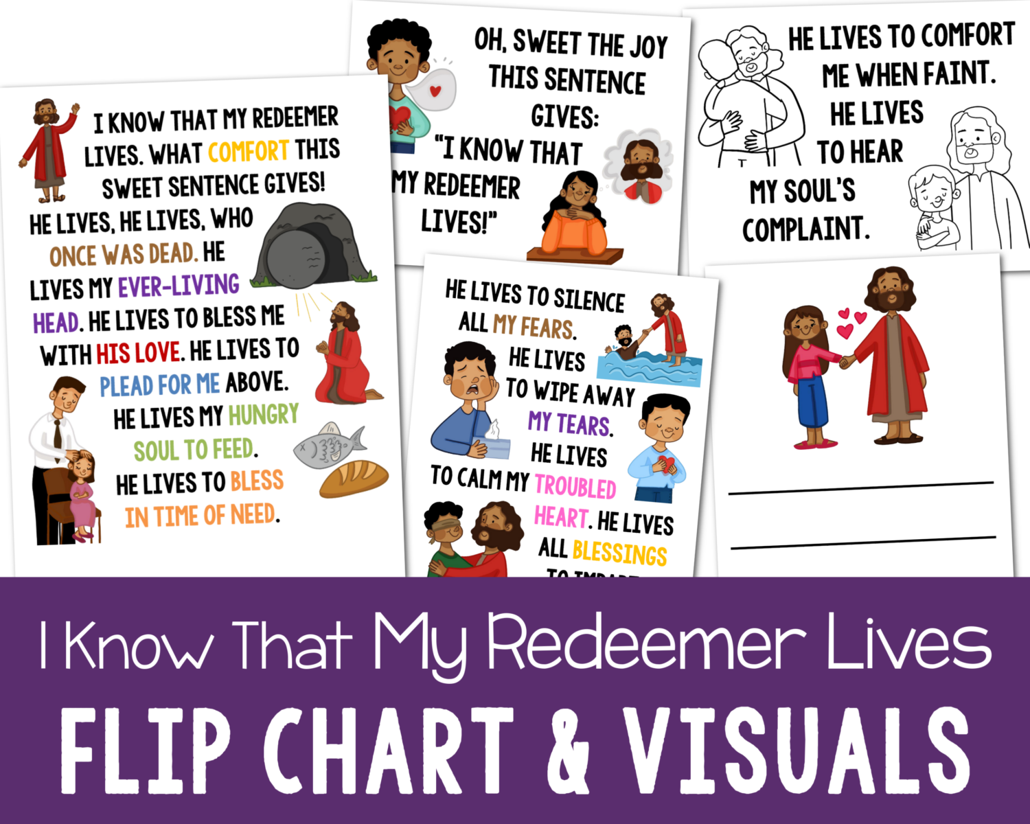 Shop I Know That My Redeemer Lives Flip Chart