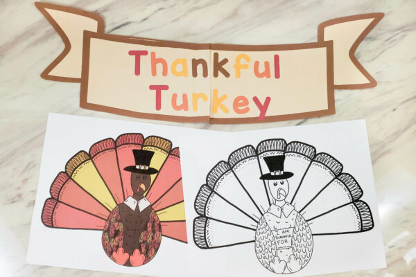 Shop: Thanksgiving Thankful Turkey Easy ideas for Music Leaders Thankful Turkey 9 scaled
