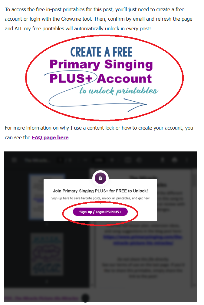 FAQs & Troubleshooting Singing time ideas for Primary Music Leaders login