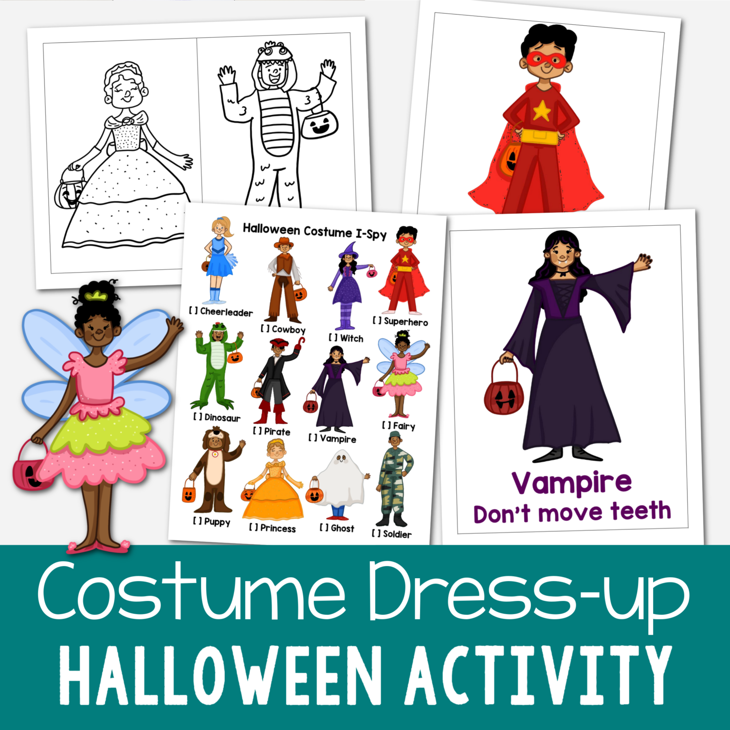 October Doctrine & Covenants Primary Songs List 6 Shop Costume Dress-up Halloween Singing Time fun fall activity for kids and families classrooms Trick or Treating