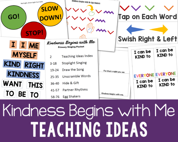 Shop Kindness Begins with Me Teaching Ideas