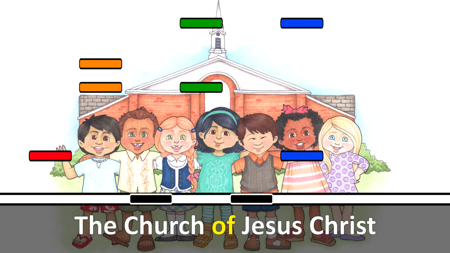The Church of Jesus Christ Hand bells chart