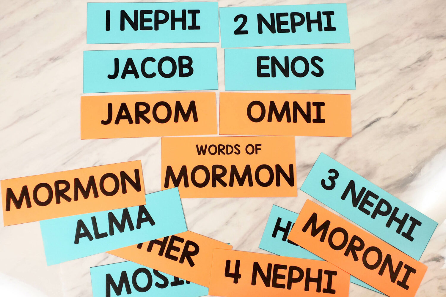 The Books of the Book of Mormon Order of Books singing time idea - fun and easy way to teach the order of the books along with the song that will help the Primary children for years to come! Includes printable song helpsand lesson plan for LDS Primary music leaders.