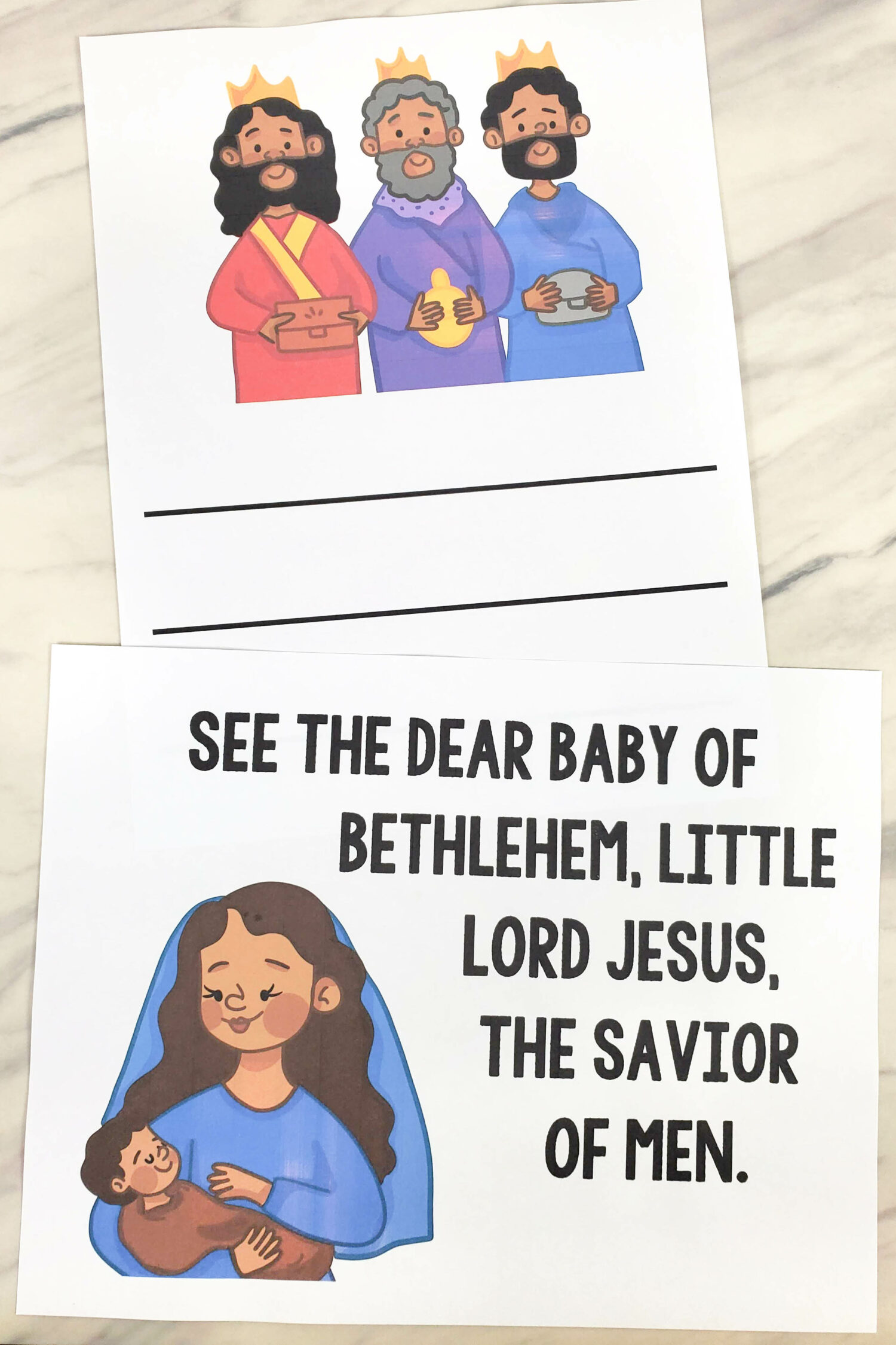 The Nativity Song Flip Chart Teach this beautiful Primary Christmas song that talks about each of the symbols of Christmas perfect for your Sunday Christmas meeting. Printable resource for LDS Primary Music leaders or Christian song helps.