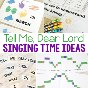 13 Tell Me Dear Lord Singing Time Ideas Easy ideas for Music Leaders sq Tell Me Dear Lord Singing Time Ideas