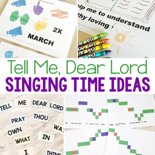 15 Behold the Great Redeemer Die Singing Time Ideas Easy ideas for Music Leaders sq Tell Me Dear Lord Singing Time Ideas