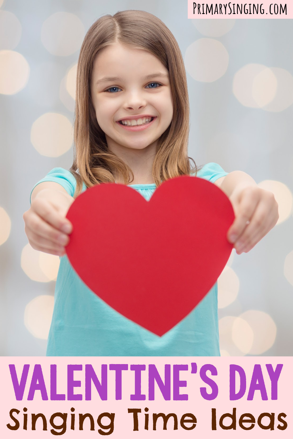 Valentine's Day Singing Time Ideas fun activities perfectly themed for this fun holiday to use in February! A resource list of lesson plans for LDS Primary music leaders.