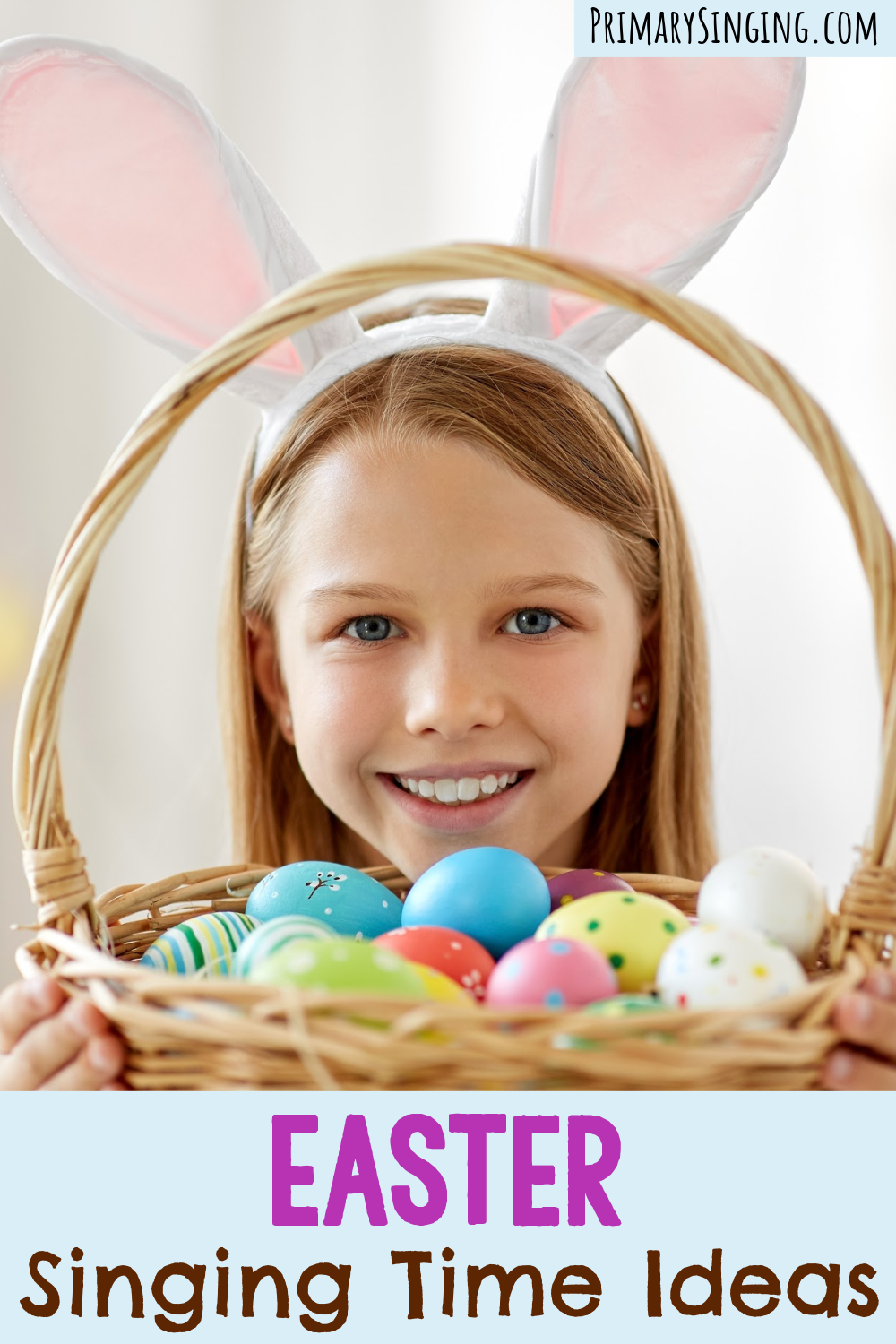 Easter Singing Time Ideas fun activities perfectly themed for this fun holiday to use in March or April! A resource list of lesson plans for LDS Primary music leaders.