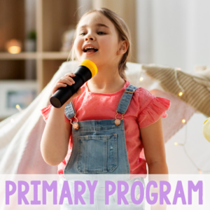 Primary Program Singing Time Ideas fun activities perfectly themed for this fun holiday to use as you prepare for your Primary Presentation! A resource list of lesson plans for LDS Primary music leaders.