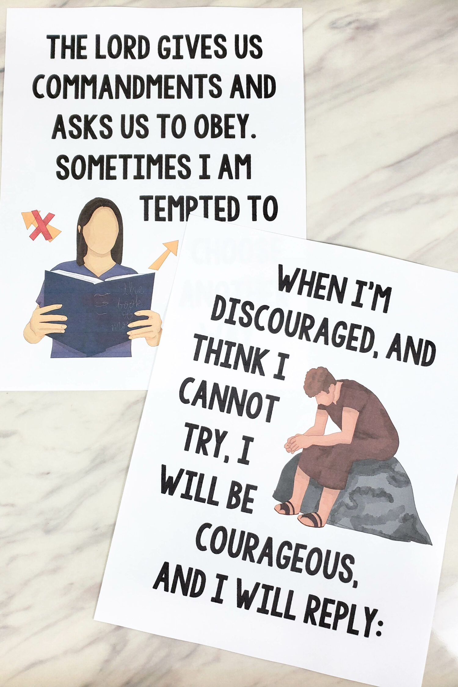 Nephi's Courage Flip Chart Teach this upbeat Primary song as part of your Book of Mormon Come Follow Me year. Printable resource for LDS Primary Music leaders or Christian song helps.
