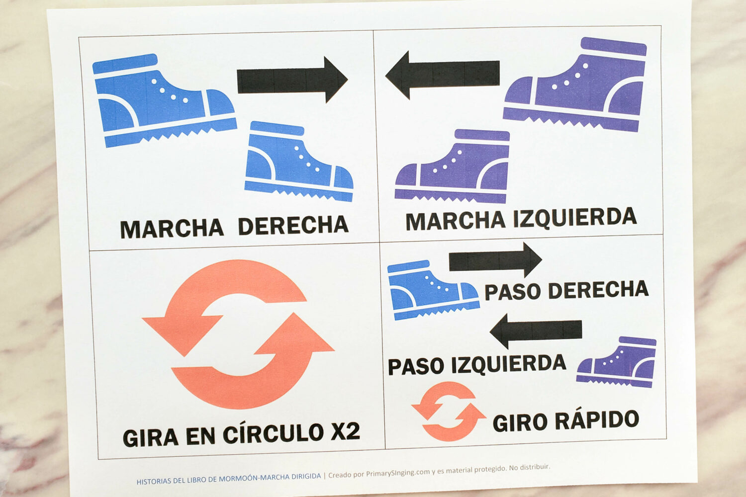 Historias del Libro de Mormón Marcha dirigida 6 Este patrón de marcha dirigida incorpora solo 3 acciones y es una excelente manera de mantener interesados incluso a los niños más pequeños de primaria! Para los líderes de música de la Primaria el tiempo de cantar. SUD