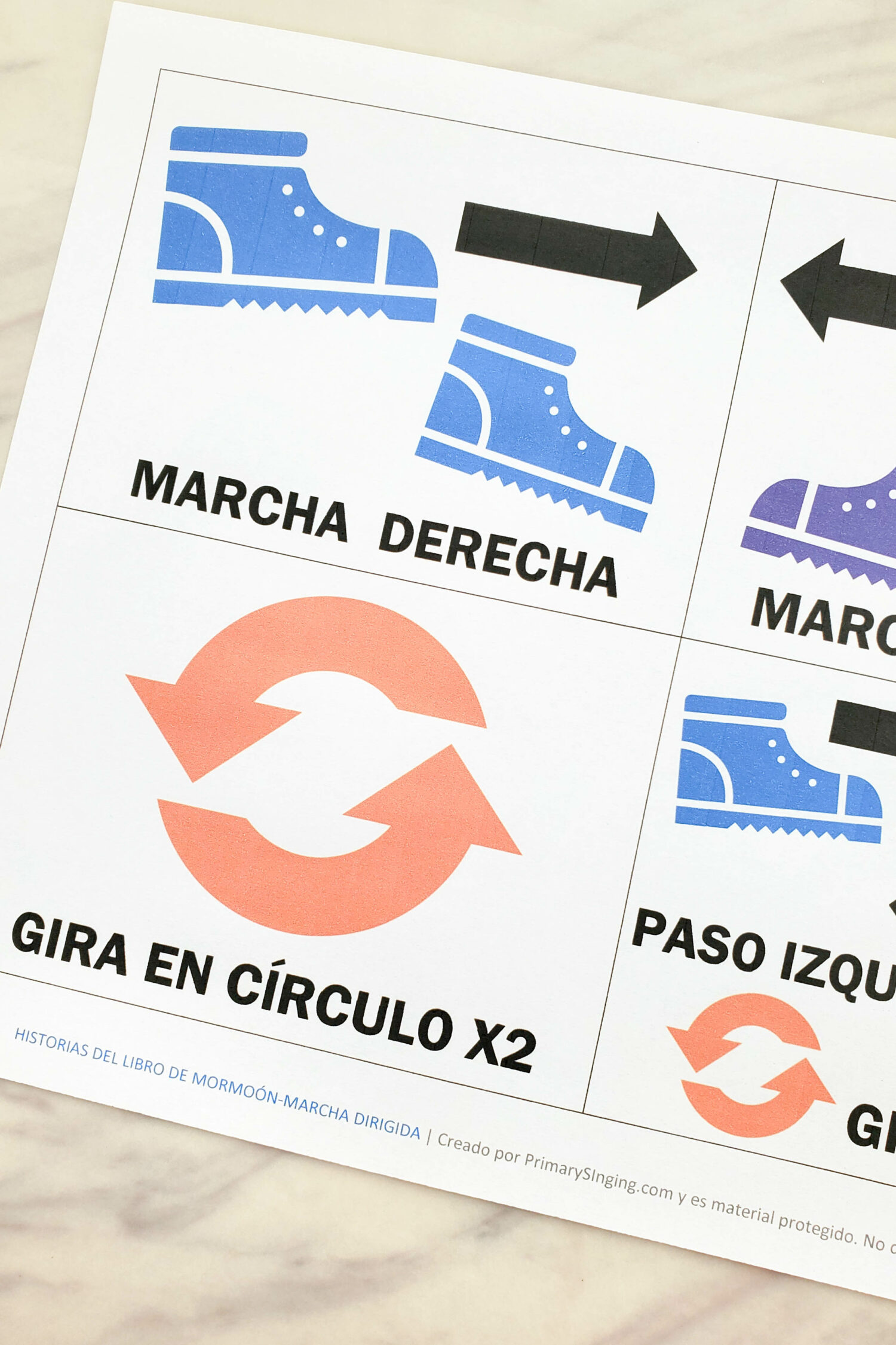 Historias del Libro de Mormón Marcha dirigida 2 Este patrón de marcha dirigida incorpora solo 3 acciones y es una excelente manera de mantener interesados incluso a los niños más pequeños de primaria! Para los líderes de música de la Primaria el tiempo de cantar. SUD