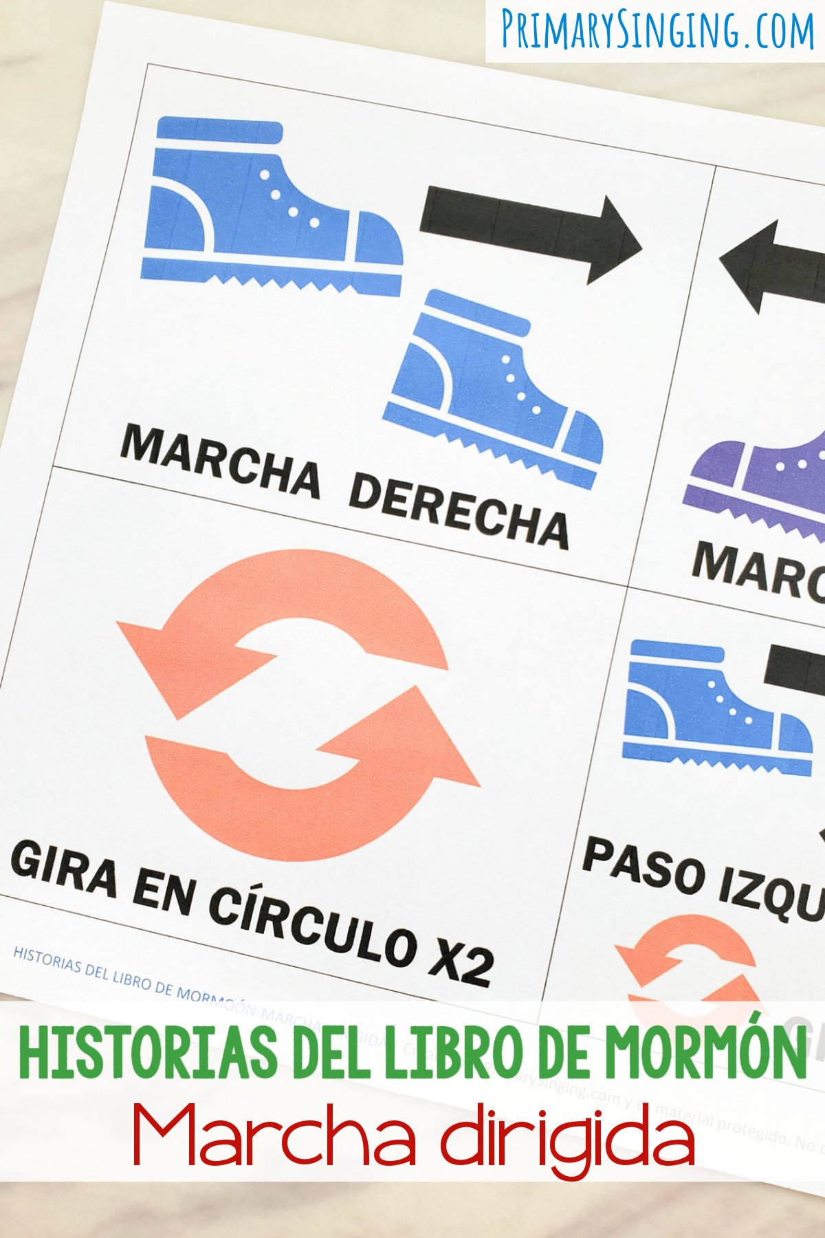 Historias del Libro de Mormón Marcha dirigida 1 Este patrón de marcha dirigida incorpora solo 3 acciones y es una excelente manera de mantener interesados incluso a los niños más pequeños de primaria! Para los líderes de música de la Primaria el tiempo de cantar. SUD