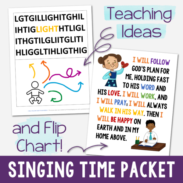 Shop Landing Page Singing time ideas for Primary Music Leaders Shop Music Cards Category 3