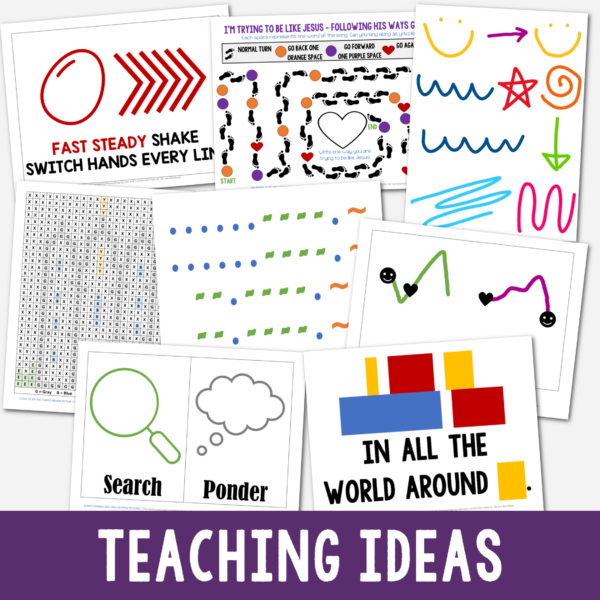 Shop Landing Page Singing time ideas for Primary Music Leaders Shop Teaching Ideas Category 1