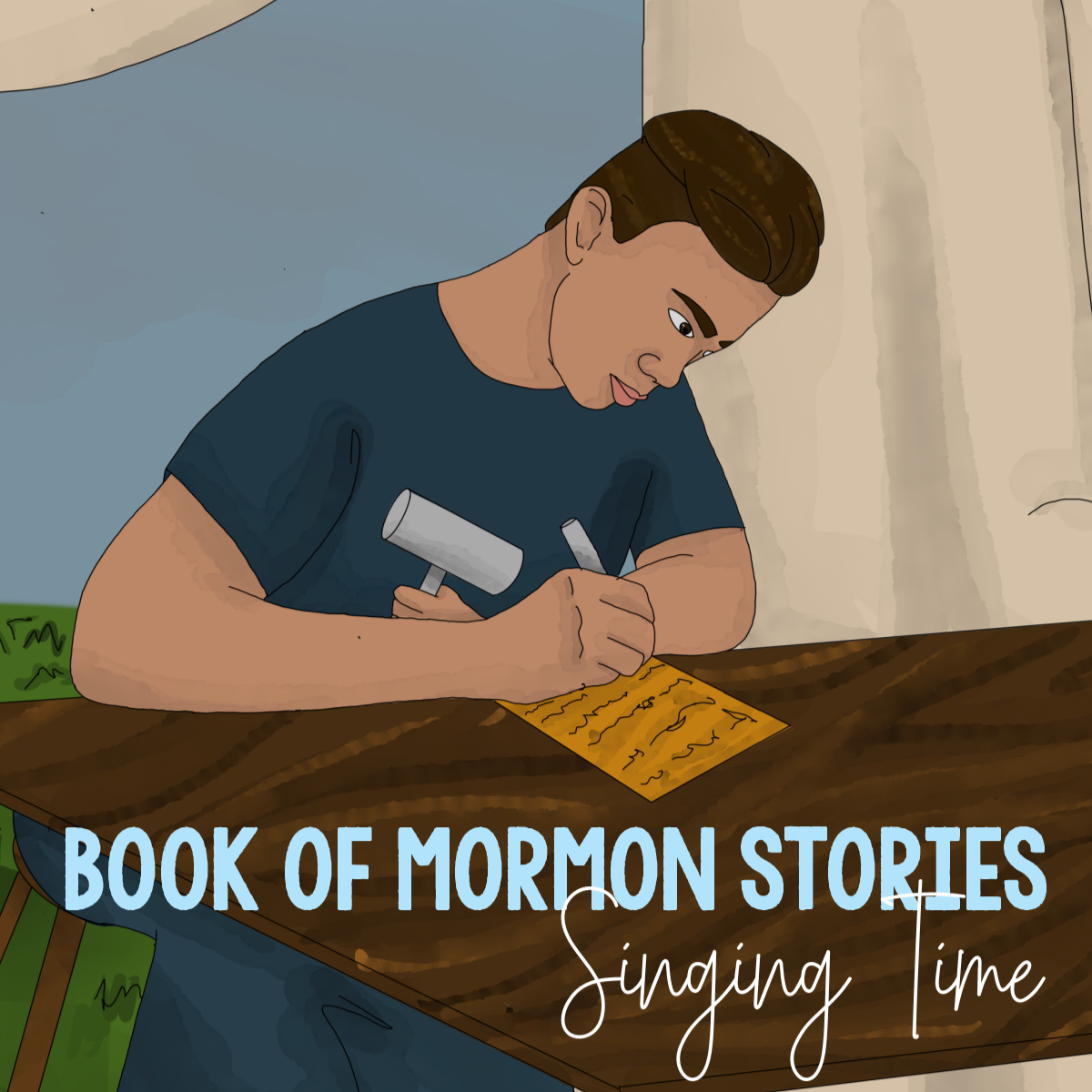 Book of Mormon Stories singing time ideas - Includes printable lesson plans and song helps for LDS Primary music leaders. Teach this song with an ancient code, directional movement, action words, jingle & shake, pick a verse, arrange the melody, and more fun teaching ideas for Come Follow Me in Primary and at home.