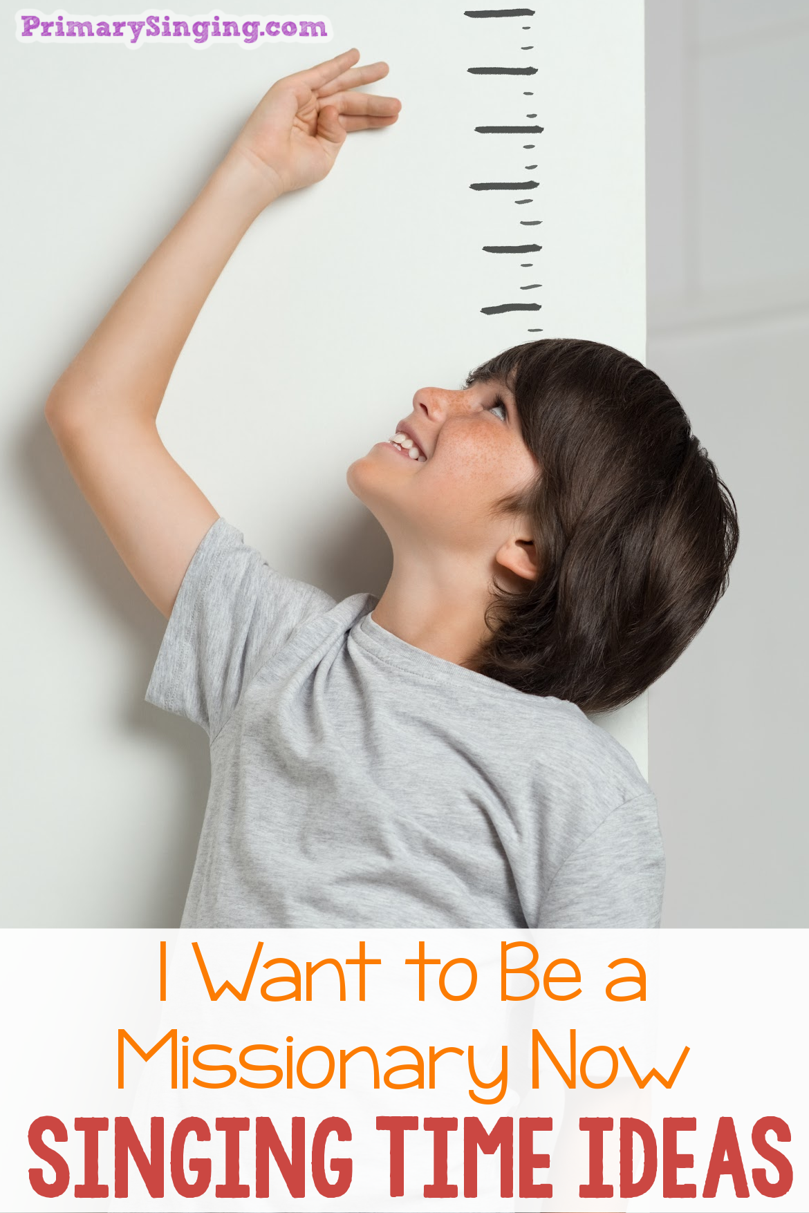 Teach I Want to Be a Missionary Now with these fun and engaging Singing Time Ideas for LDS Primary Music Leaders - a fun assortment of activities and lesson plans.
