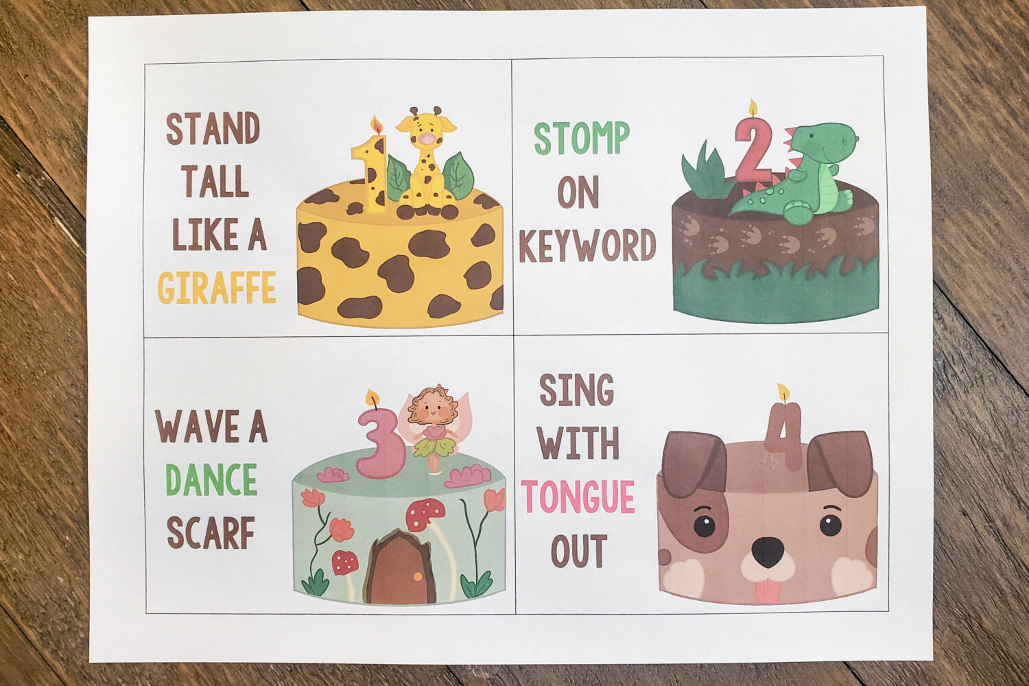 25 New Year's Singing Time Ideas 15 Shop Birthday Cake Singing Time - Host a birthday party for everyone in your Primary in one big fun singing time game! Includes 13 different themed birthday cakes and ways to sing. Perfect for a new year to introduce new songs, review your program songs in the fall, or a casual summertime activity. Song helps for LDS Primary music leaders.