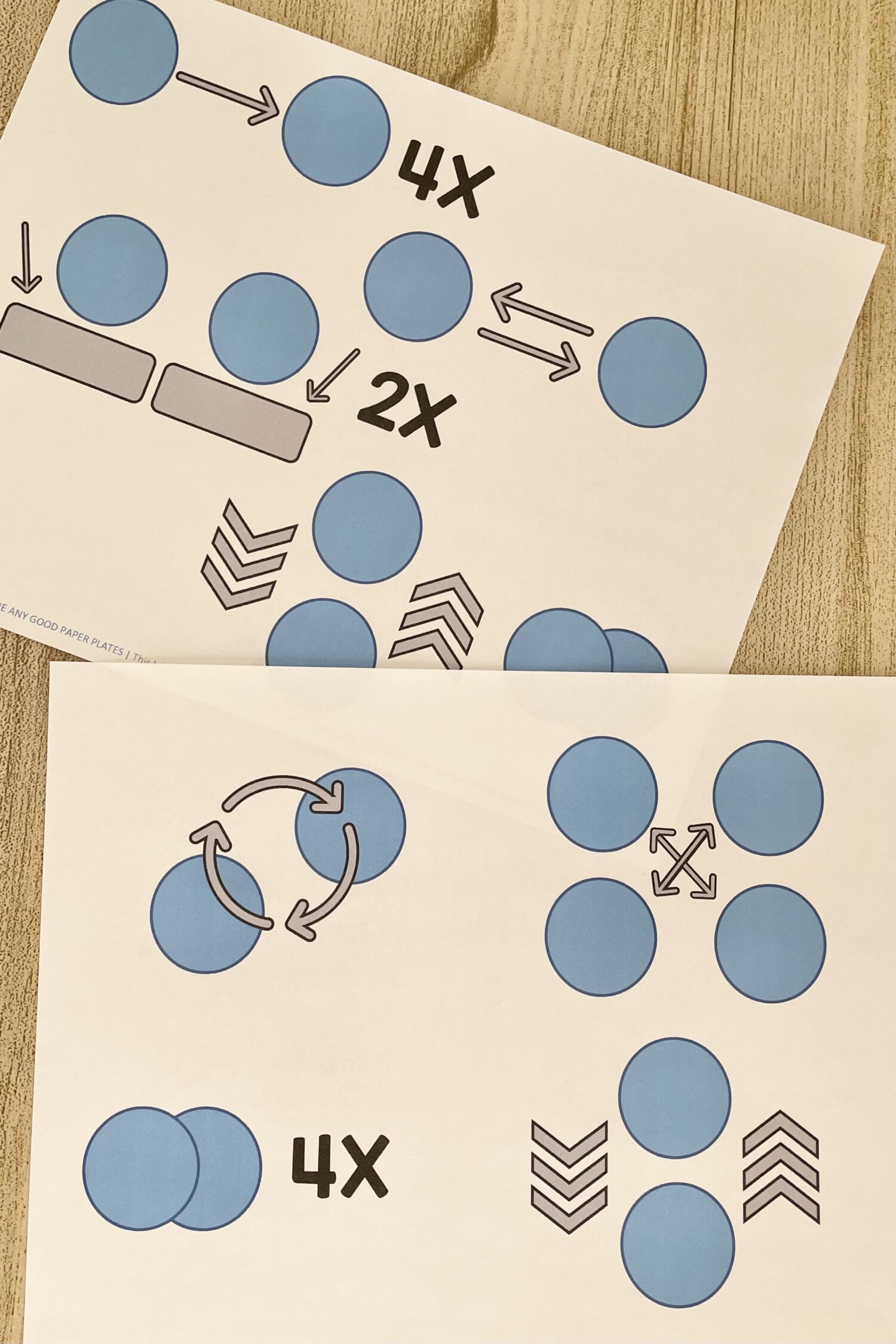 Have I Done Any Good Paper Plates - use this fun living music singing time idea with simple paper plate rhythms and printable song helps for LDS Primary Music Leaders.