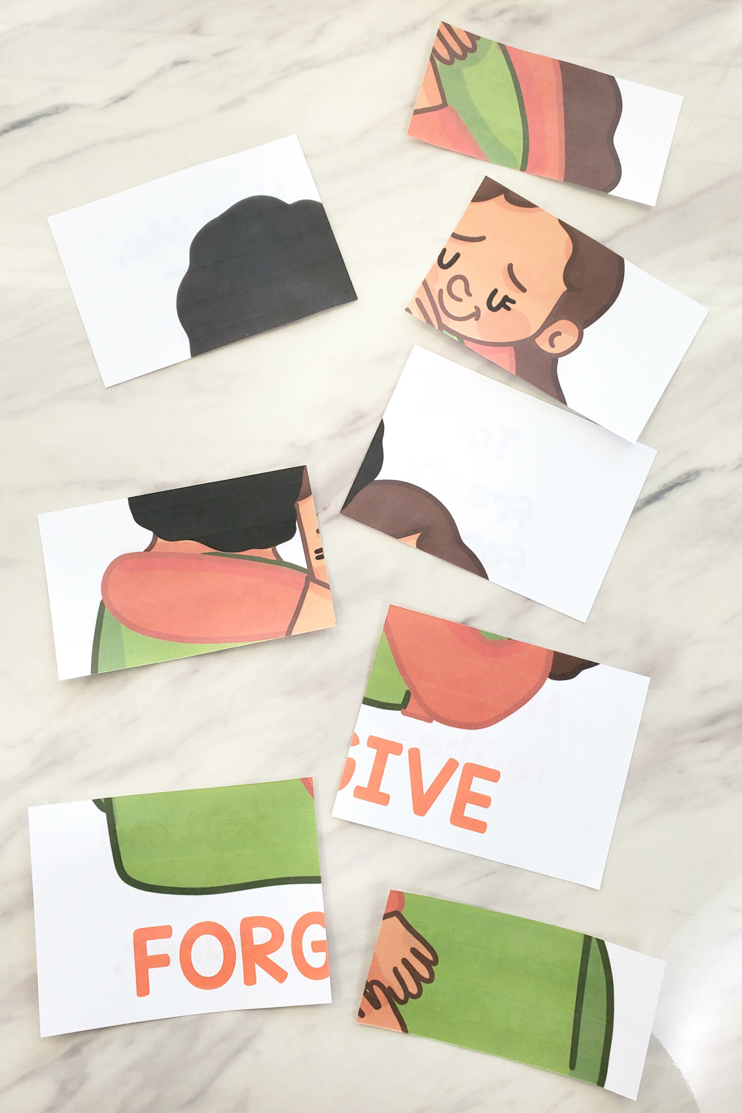 Help Me, Dear Father Concentration Game 3 Help Me Dear Father Concentration singing time idea - Use fun picture puzzle and uncover the picture as you review this song in primary with printable song helps for LDS Primary Music Leaders.