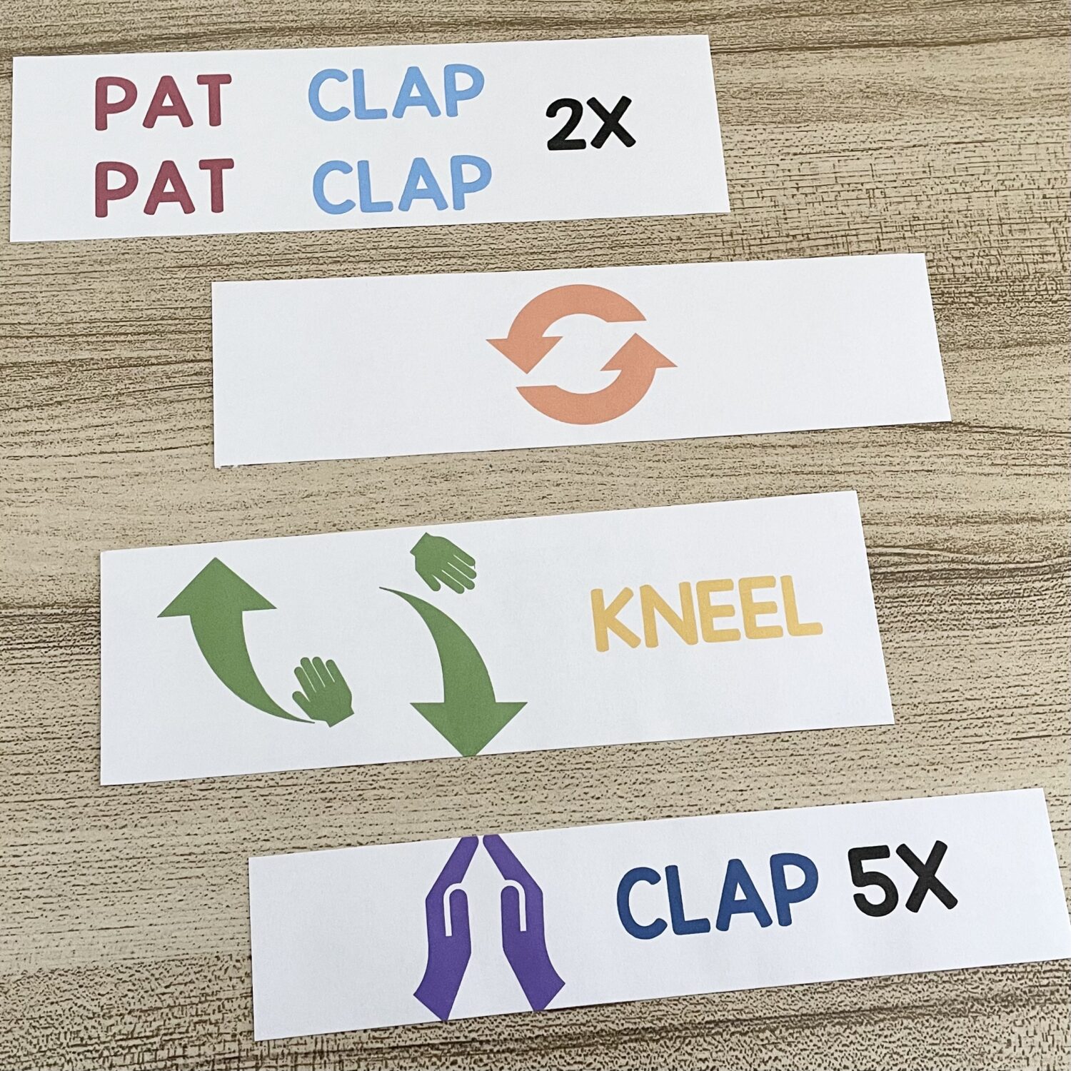 Testimony Hymn Body Rhythm Pattern 9 Testimony Hymn Partner Arm Swings - Use this fun partner movement pattern with simple actions to review this Come Follow Me Book of Mormon song with printable song helps for LDS Primary Music Leaders.