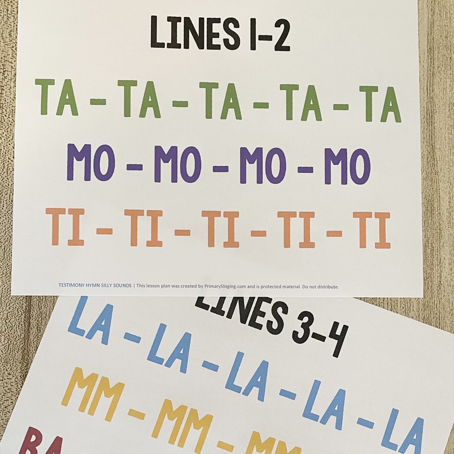 Testimony Hymn Nature Tracings 10 Use this Testimony Hymn Silly Sounds word game and replace the song lyrics with silly sounds to review the melody of this Come Follow Me Book of Mormon song with printable song helps for LDS Primary Music Leaders.