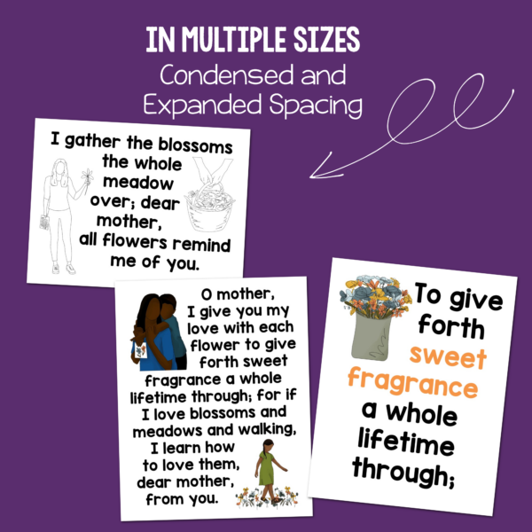 I Often Go Walking Flip Chart printable in different sizes and formats.