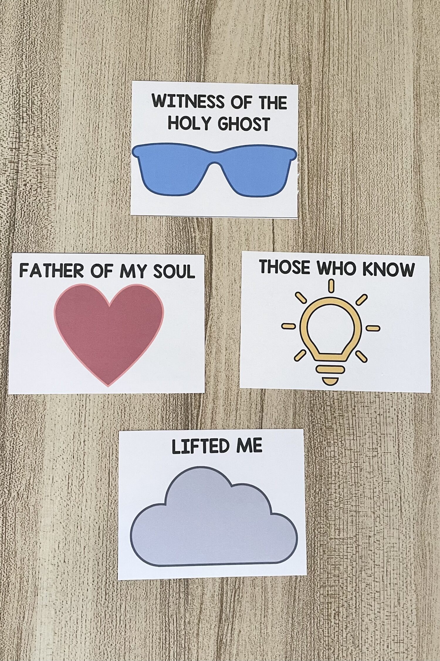 Testimony Hymn Magic Crayon - Have some fun with this visual intrigue activity and draw shapes to represent each line of this Come Follow Me Book of Mormon song with printable song helps for LDS Primary Music Leaders.