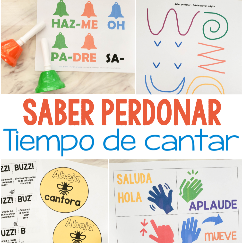 Saber perdonar Rotafolio y letra 5 Checa todas las ideas que tenemos para cantar Saber perdonar en tu primaria, desde descifrar el código de letras, dibujar en el aire con un crayón mágico y hasta divertido recipiente sensorial. Para los líderes de música de la Primaria el tiempo de cantar. SUD