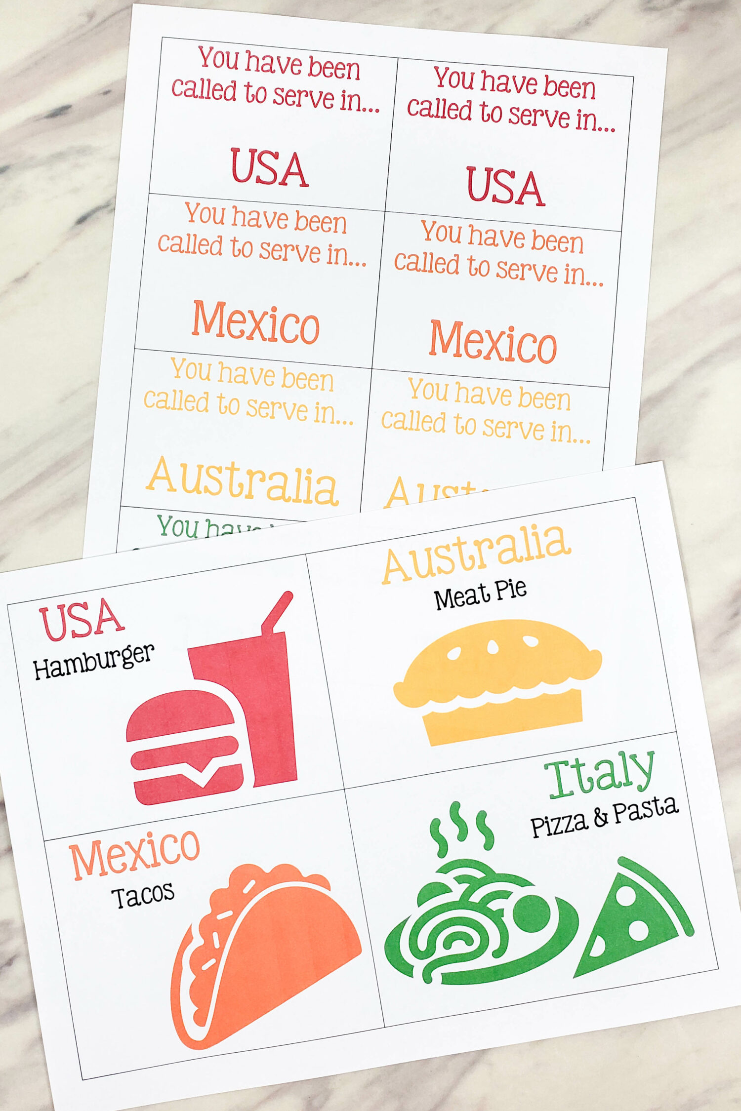 I Want to Be a Missionary Now Missionary Meals - Explore different cultures and places for different mission calls and how we can spread the gospel, just like the Missionaries, through serving other people through meals and other ways! Printable song helps for this fun lesson plan for LDS Primary music leaders.