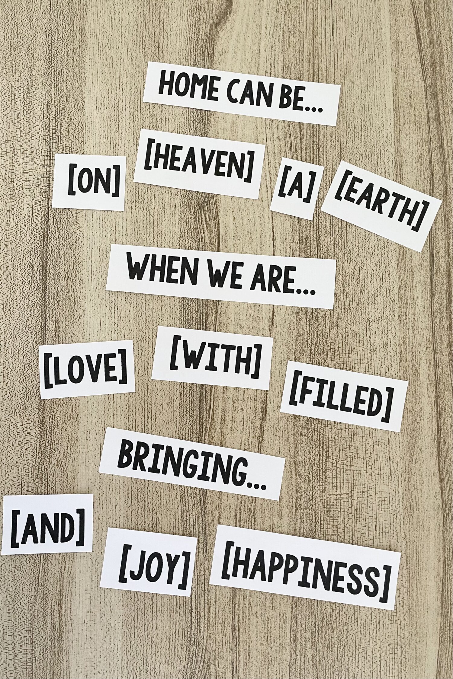 Use this Home Can Be a Heaven on Earth Scrambled Words activity for a fun word game and uncramble the song lyrics. Includes printable song helps for LDS Primary Music Leaders.