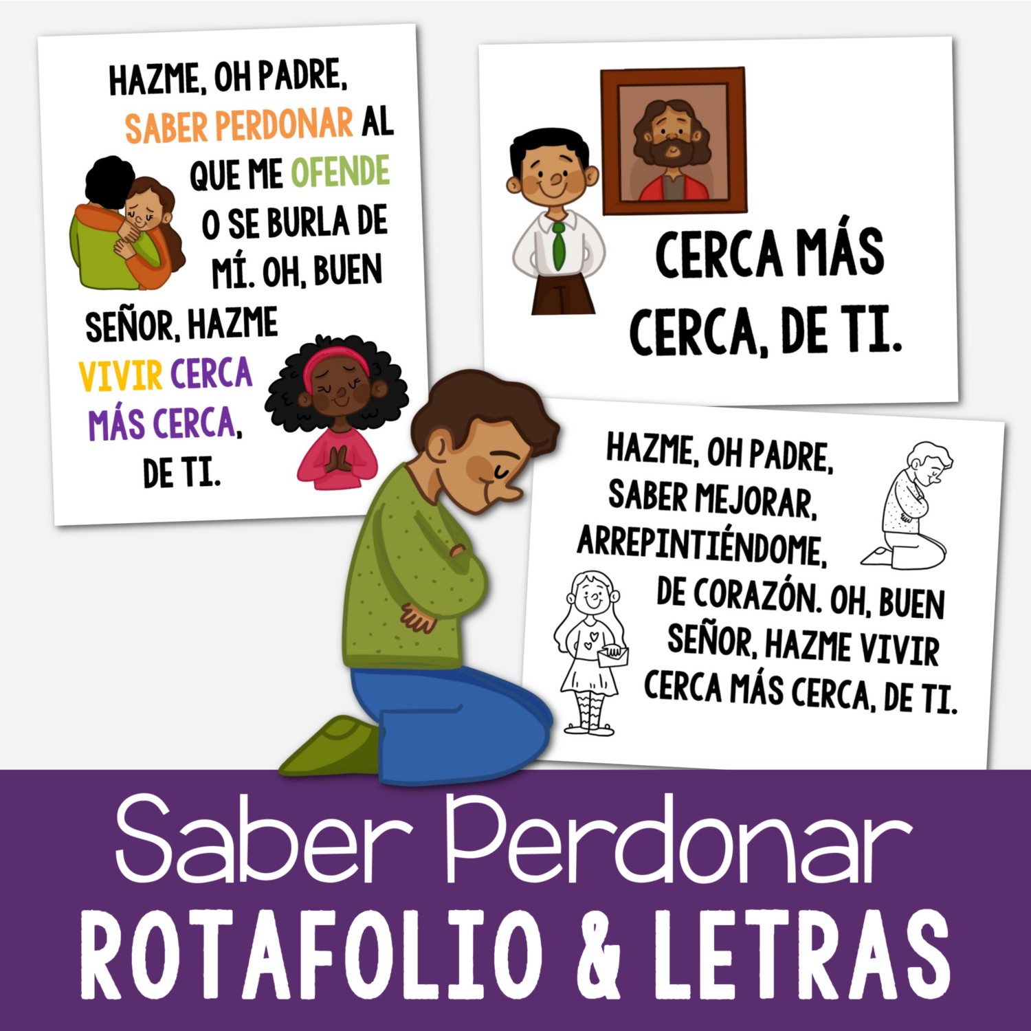 Saber perdonar Rotafolio y letra 7 Shop Saber Perdonar Rotafolio en español el tiempo de canto ayuda a los líderes de música de la Primaria SUD. Gran variedad de estilos y opciones de impresión, incluidos colores y blanco y negro.