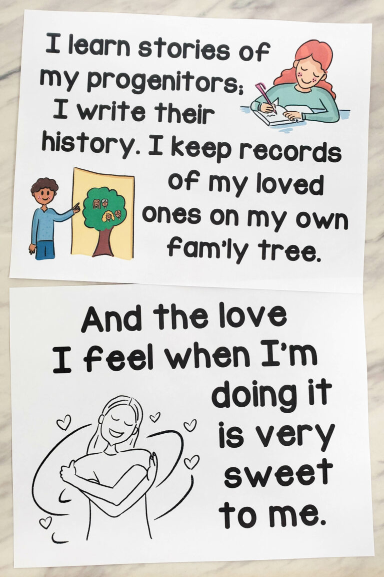 Shop: Family History-I Am Doing It Flip Chart - Primary Singing
