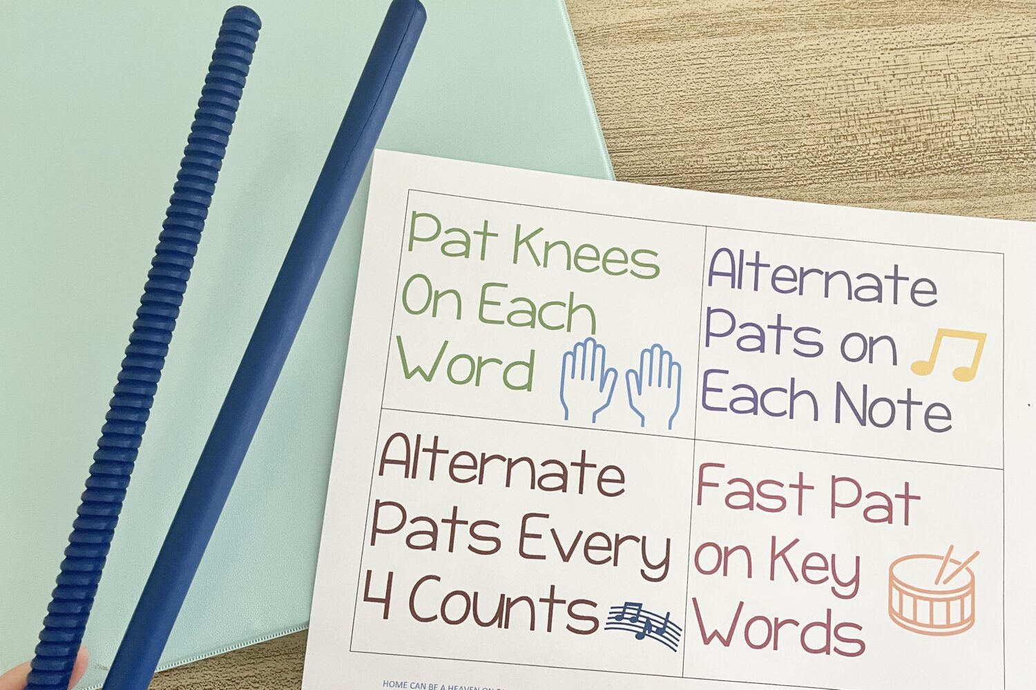 12 Home Can Be a Heaven on Earth Singing Time Ideas 9 Home Can Be a Heaven on Earth Beat vs Rhythm - Use this fun living music idea and try some rhythmic patterns for a fun way to review with printable pattern cards for LDS Primary Music Leaders.