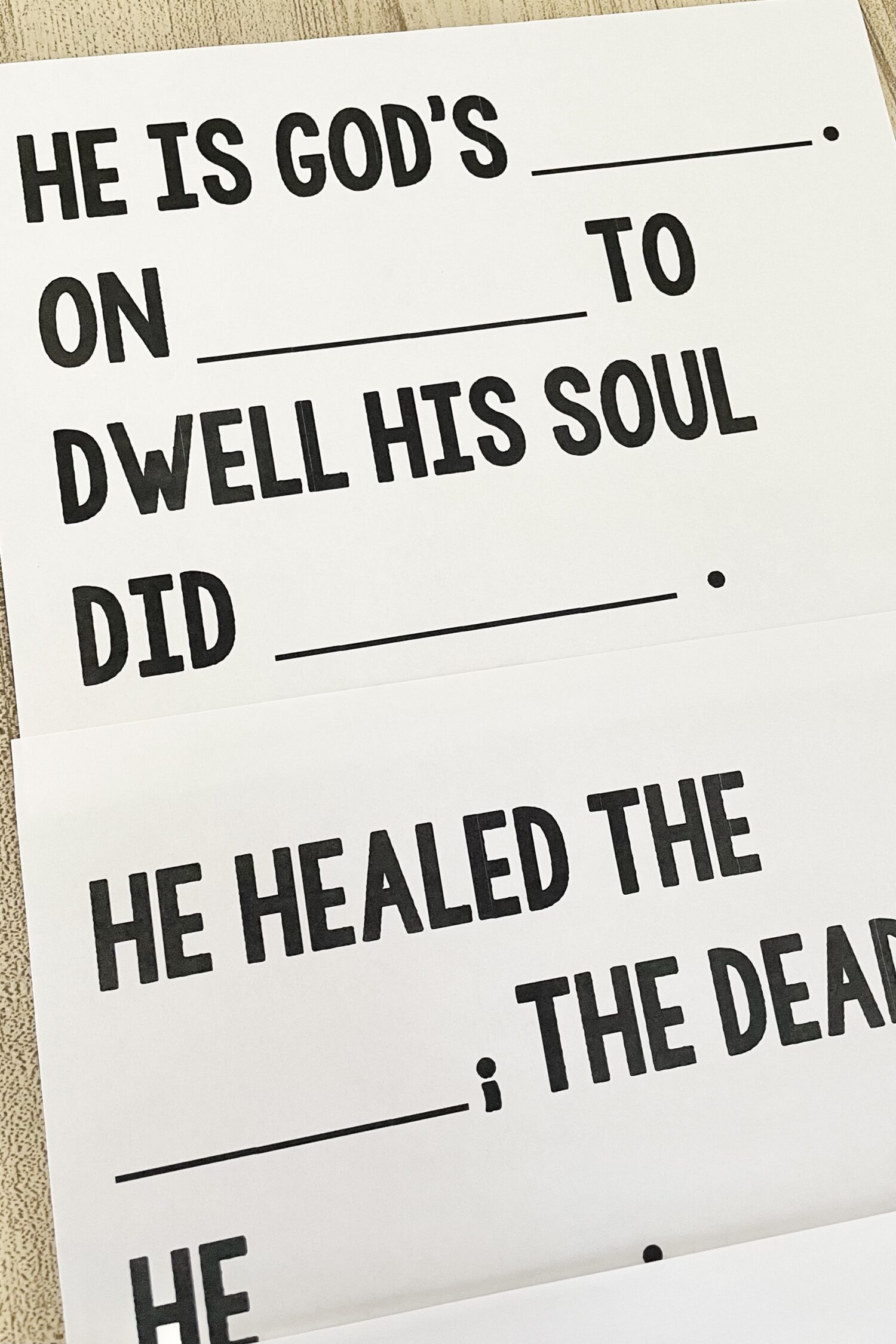 I Believe in Christ Fill in the Blank - Use this word representations idea and fill in missing lyrics using words or pictures with printable song helps for LDS Primary Music Leaders.