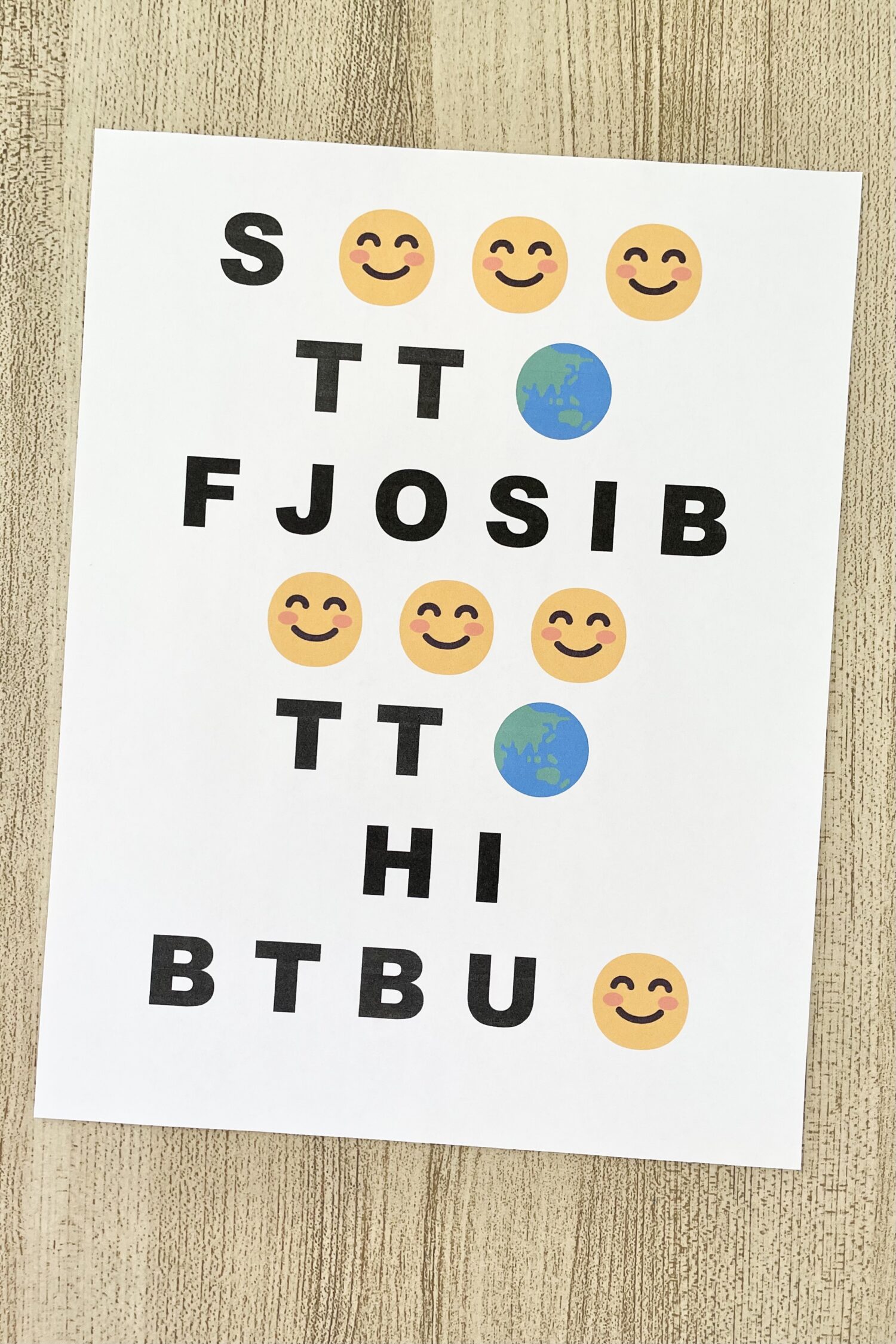 Born to Bring Us Joy First Letters 2 Born to Bring Us Joy First Letters - Use this fun logical conlusion activity and solve for first letters and emojis to review. Includes printable song helps for LDS Primary Music Leaders.