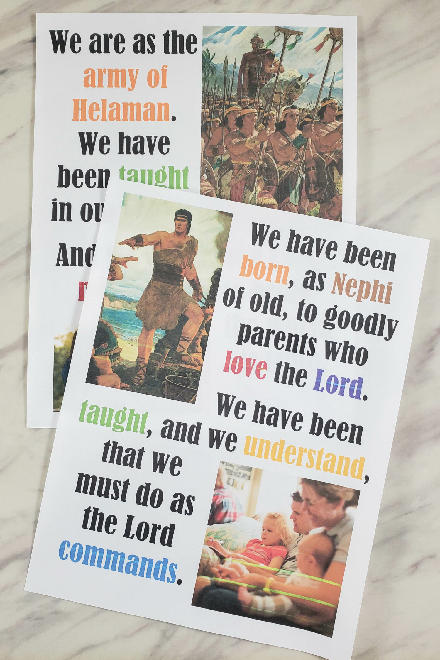 We'll Bring the World His Truth Flip Chart singing time ideas for LDS Primary music leaders with printable song helps includes lyrics and photos.