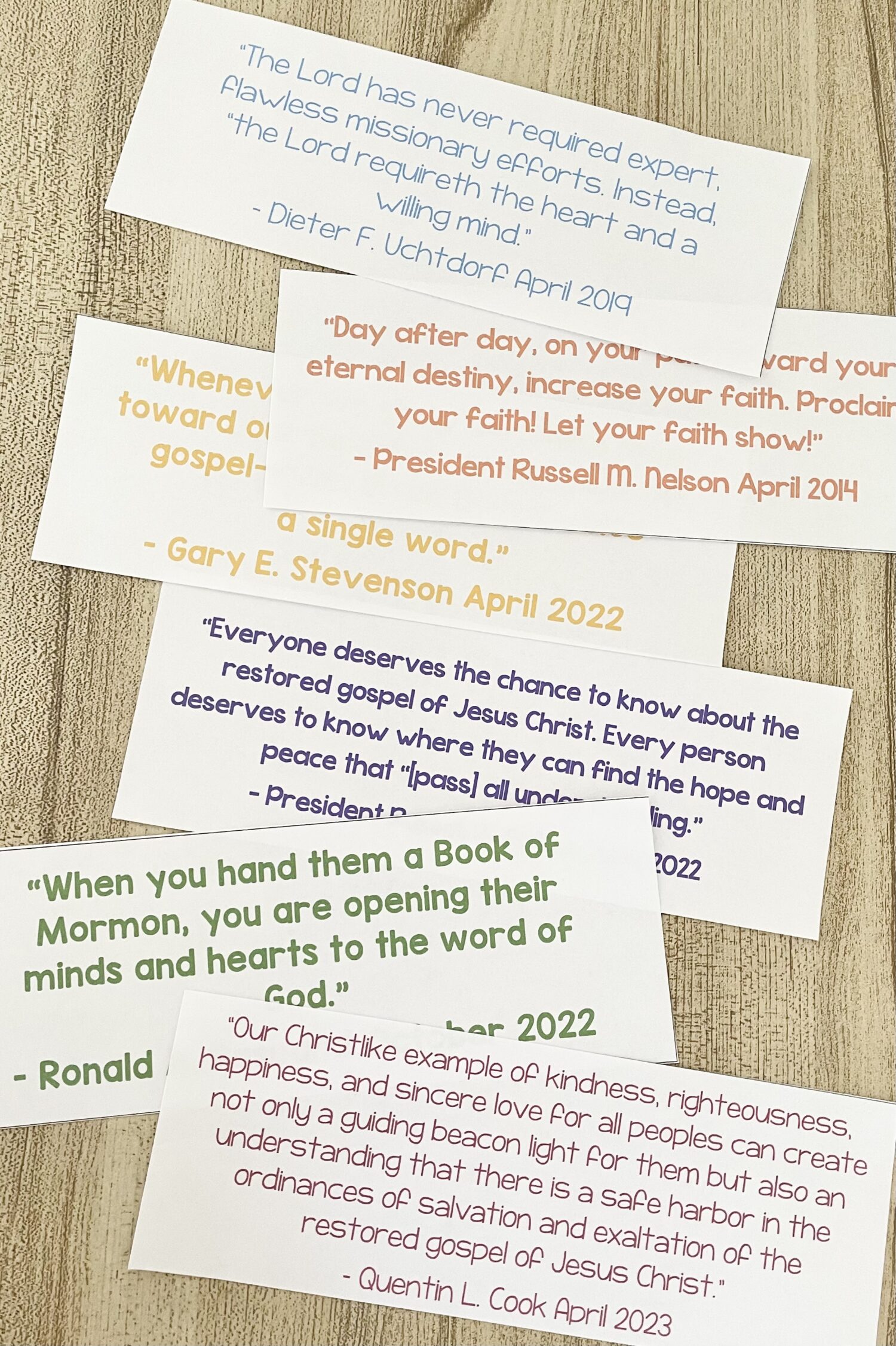 Shine On Prophet's Words 4 Shine On Prophet’s Words - Invite the Spirit with this neat activity using quotes about sharing the gospel from prophets and apostles with printable song helps for LDS Primary Music Leaders.