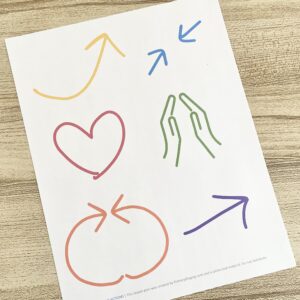 Shine On Hand Actions - Use simple hand actions to help your primary children remember the lyrics to this sweet primary song with printable song helps for LDS Primary Music Leaders.