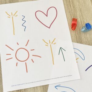 Shine On Finger Lights - Light up your primary room with this living music singing time idea and use finger light actions as you review this song with printable song helps for LDS Primary Music Leaders.