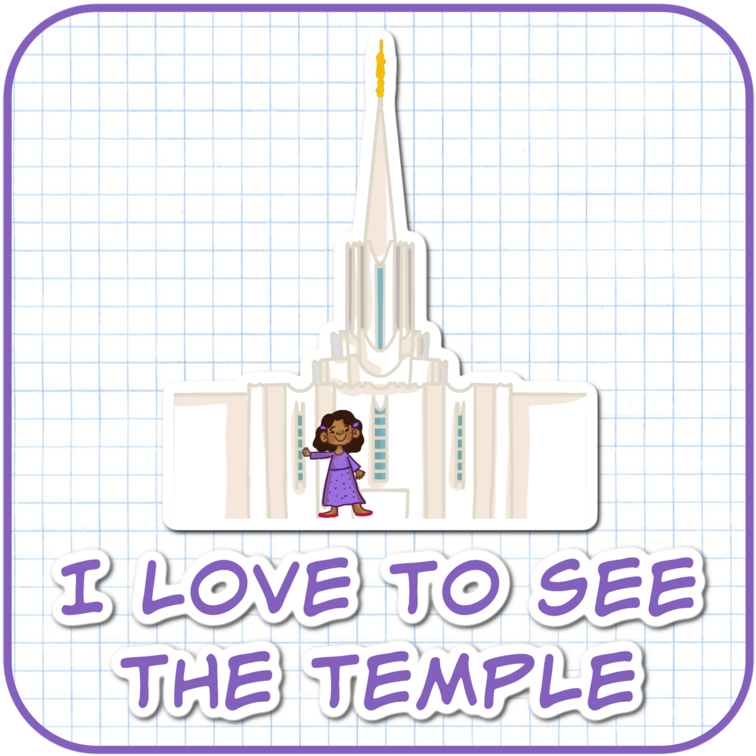 2025 Come, Follow Me Doctrine and Covenants LDS Primary Songs 36 I Love to See the Temple Primary Singing Time Ideas