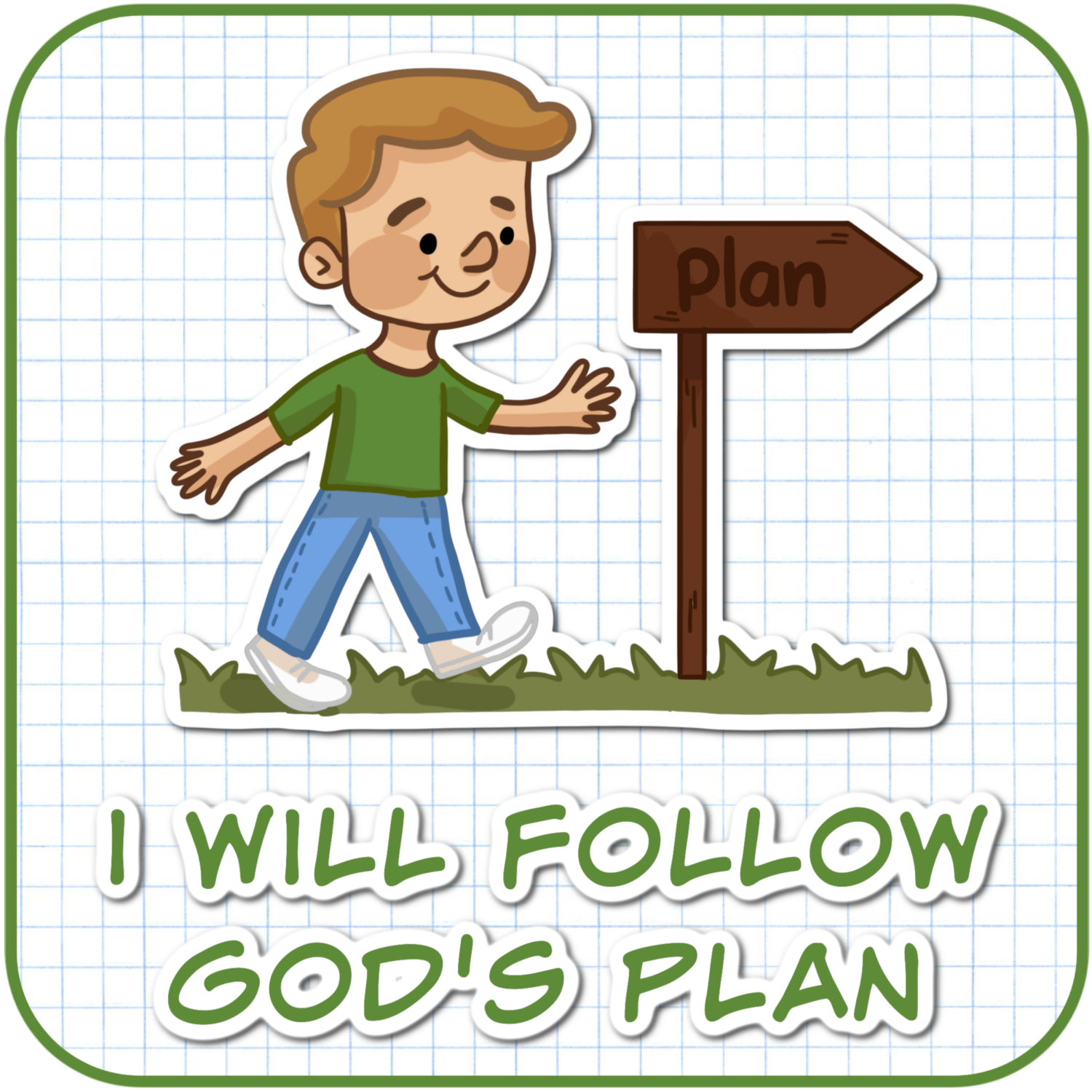 I Will Follow God's Plan Primary Singing Time Ideas